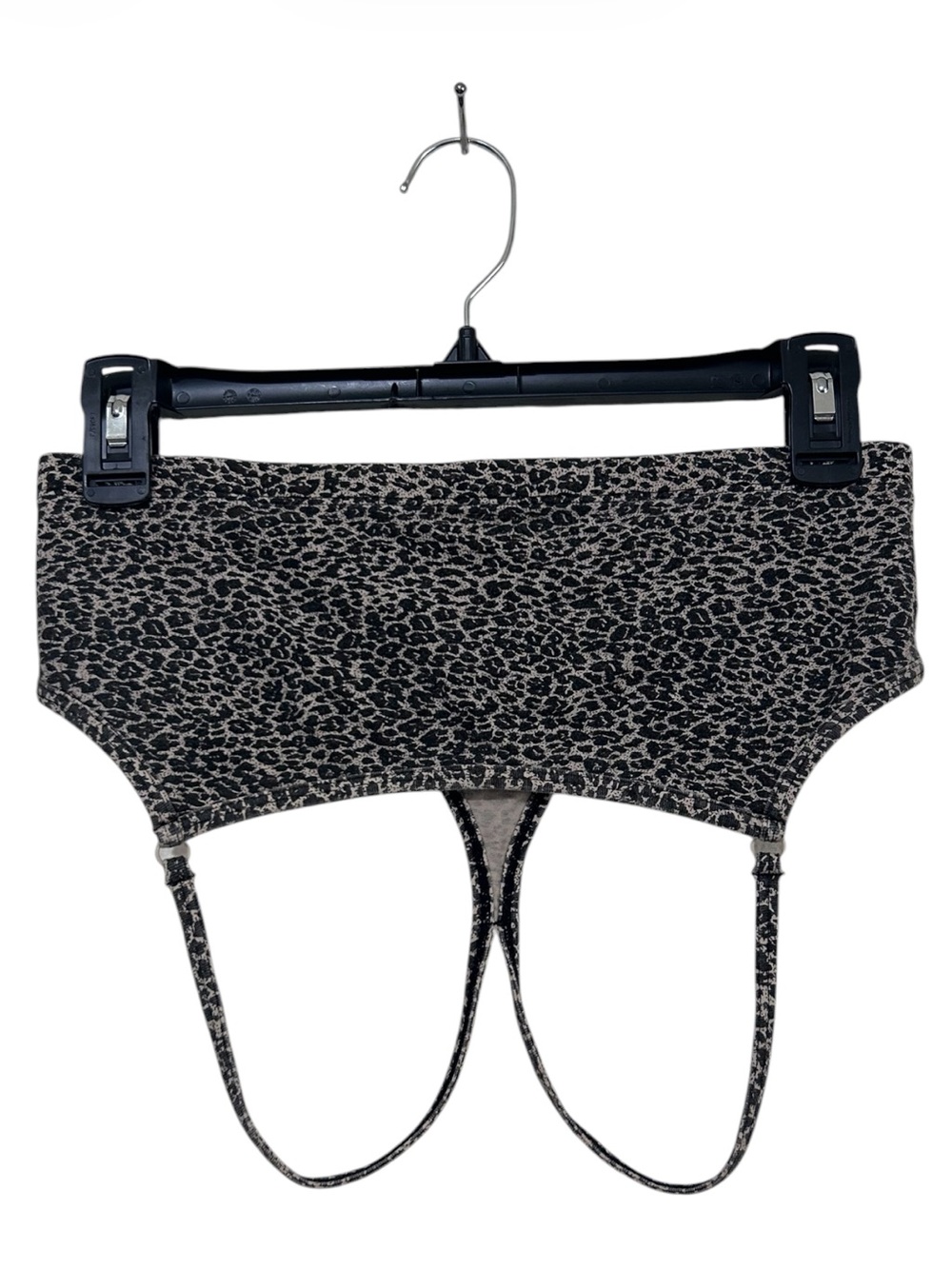 Fruit of the Loom Leopard Print T-Back Cotton Sports Bra
